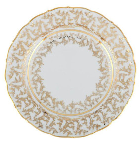 Набор тарелок 19 см 6 шт  Chodov "Аристократ /Золотые листики на белом" / 275669