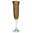 Бокалы для шампанского 150 мл 2 шт золотые  Bohemia &quot;Лаура /Свадебный&quot; E-S / 276892