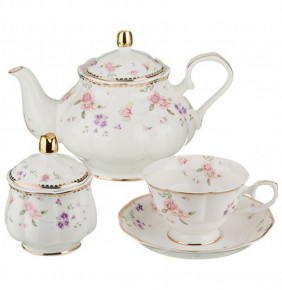 Чайный сервиз на 6 персон 14 предметов (без молочника)  Royal Classics "Алиса" / 112546