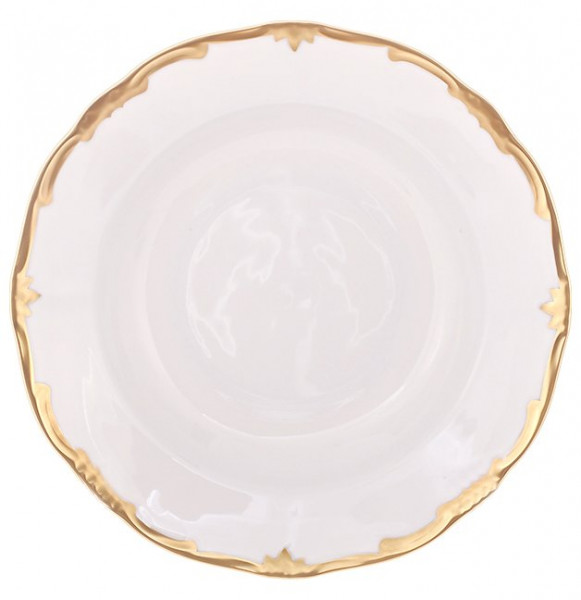 Набор тарелок 24 см 6 шт глубокие  Weimar Porzellan &quot;Престиж /Золотая отводка&quot; / 015842