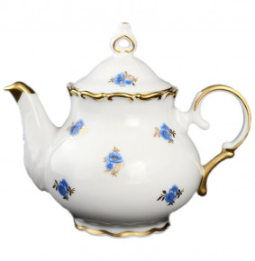 Заварочный чайник 500 мл  Bohemia Porcelan Moritz Zdekauer 1810 s.r.o. "Анжелика /Незабудка" / 027586