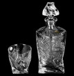 Набор для виски 7 предметов (графин 850 мл + 6 стаканов по 340 мл)  Crystalite Bohemia &quot;Квадро /35003&quot; / 006630