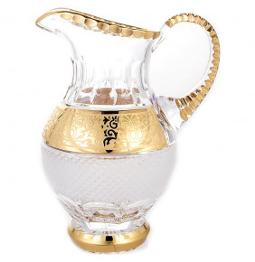 Кувшин для сока 1,3 л  Ales Zverina "Francie /Широкий золотой узор" / 156465