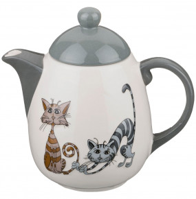 Заварочный чайник 1 л  LEFARD "Озорные коты" / 196730