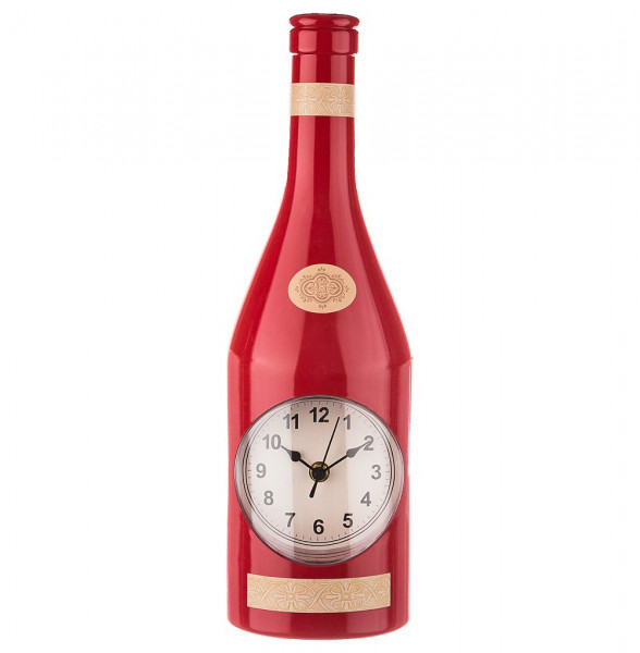 Часы настенные 41х 13 х 6 см кварцевые красные  LEFARD &quot;CHEF KITCHEN&quot; / 197431